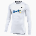 WADENA DEER CREEK HIGH SCHOOL WOLVERINES Nike Men's Pro Long Sleeve Compression Top Front Thumbnail