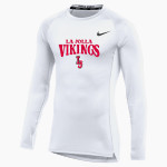 La Jolla Vikings Nike Men's Pro Long Sleeve Compression Top Front Thumbnail