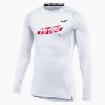 St. John's Prep Red Storm Nike Men's Pro Long Sleeve Compression Top Front Thumbnail