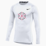 BURLESON HIGH SCHOOL ELKS Nike Men's Pro Long Sleeve Compression Top Front Thumbnail