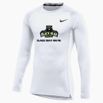 Black Bear Maine Black Bear Maine Nike Men's Pro Long Sleeve Compression Top Front Thumbnail