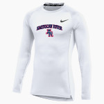 American River Beavers Nike Men's Pro Long Sleeve Compression Top Front Thumbnail