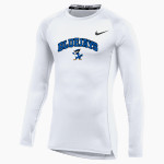 ATHENS HIGH SCHOOL BLUEJAYS Nike Men's Pro Long Sleeve Compression Top Front Thumbnail