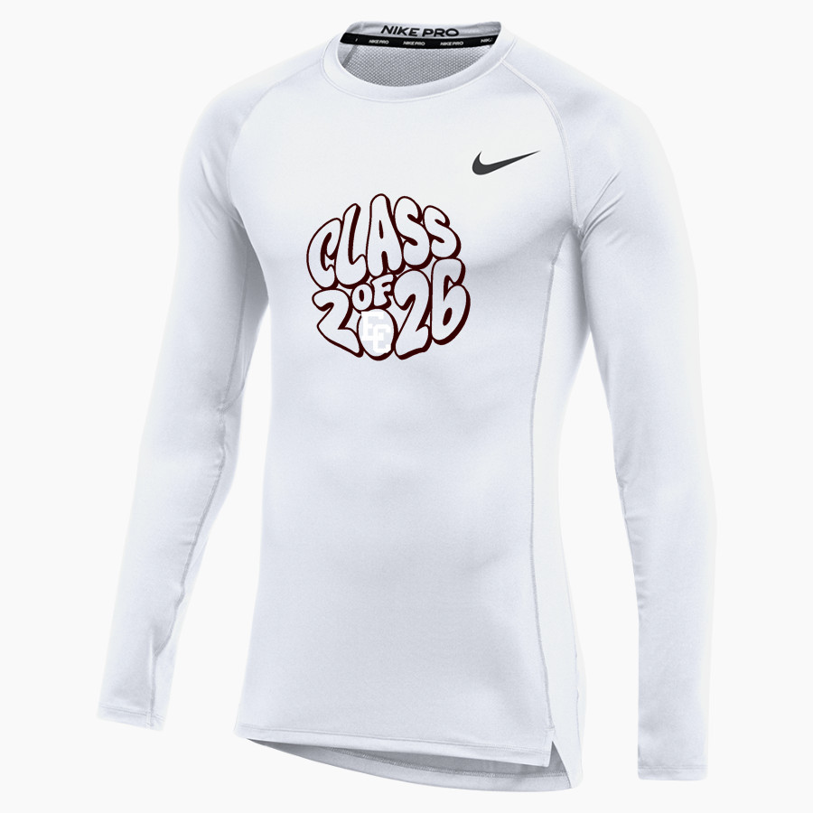Elk City Elks Nike Men's Pro Long Sleeve Compression Top