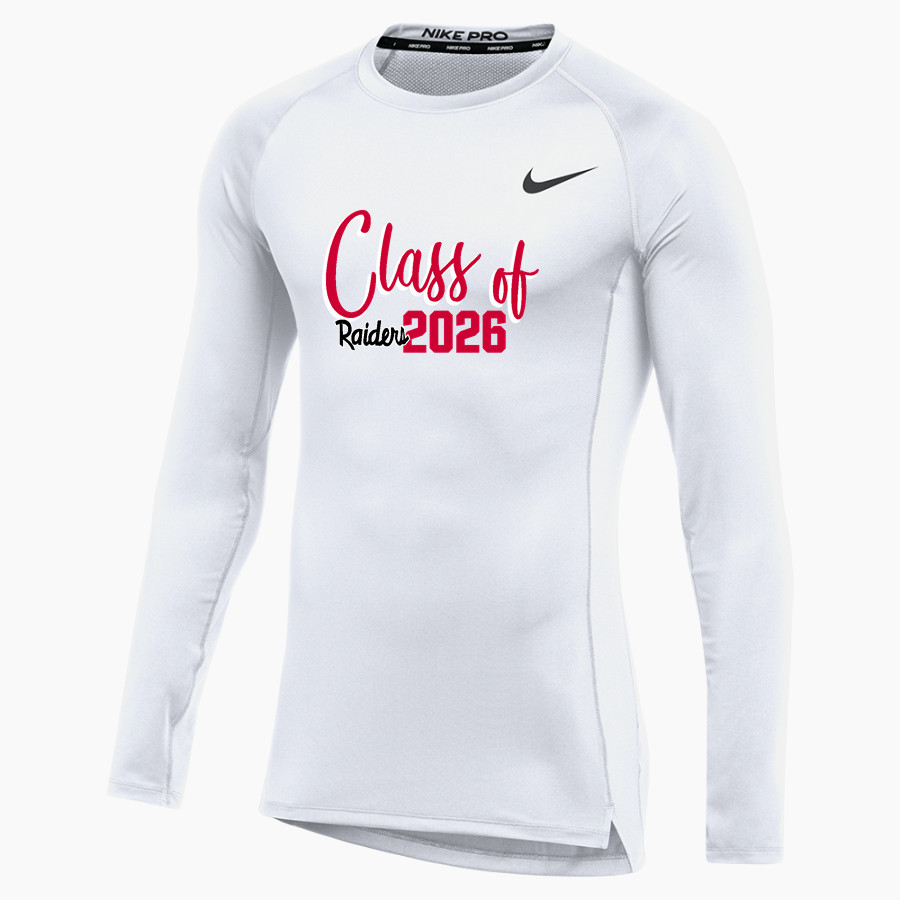 Hannah-Pamplico Raiders Raiders Nike Men's Pro Long Sleeve Compression Top