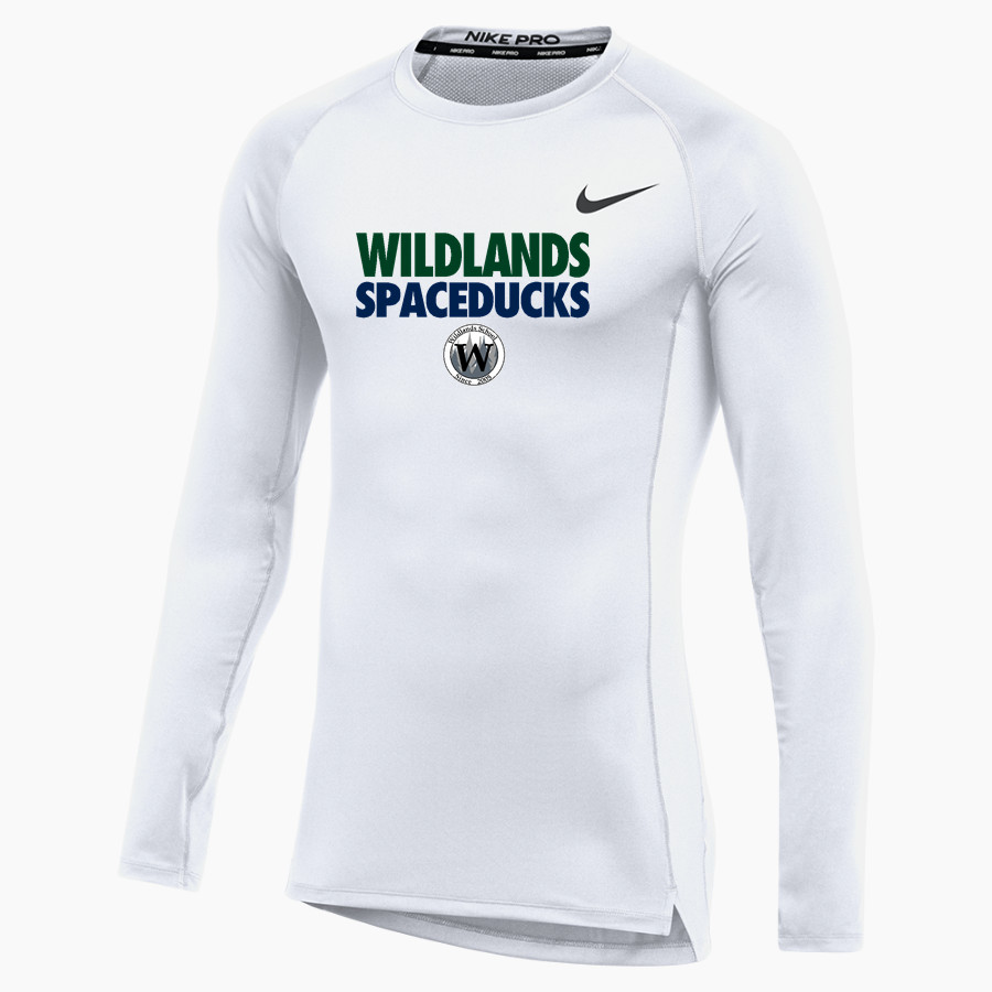 Wildlands Spaceducks Nike Men's Pro Long Sleeve Compression Top
