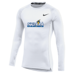 New York State Athletic Administrators Association <span class="pdp-name-mascot">New York State Athletic Administrators Association</span> Nike Men's Pro Long Sleeve Compression Top Front Thumbnail