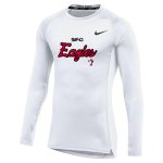 SFC Eagles <span class="pdp-name-mascot">Santa Fe Christian</span> Nike Men's Pro Long Sleeve Compression Top Front Thumbnail