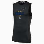 Akins Eagles <span class="pdp-name-mascot">Akins Eagles</span> Nike Men's Pro Sleeveless Compression Top Front Thumbnail