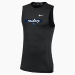 JACKSON ACADEMY RAIDERS <span class="pdp-name-mascot">JACKSON ACADEMY RAIDERS</span> Nike Men's Pro Sleeveless Compression Top Front Thumbnail