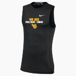 WELLMAN-UNION HIGH SCHOOL WILDCATS Nike Men's Pro Sleeveless Compression Top Front Thumbnail