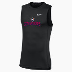 PERRY HIGH SCHOOL COMMODORES <span class="pdp-name-mascot">PERRY COMMODORES</span> Nike Men's Pro Sleeveless Compression Top Front Thumbnail