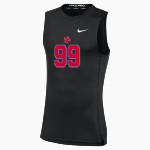 CROW HIGH SCHOOL Cougars Online Store <span class="pdp-name-mascot">CROW COUGARS</span> Nike Men's Pro Sleeveless Compression Top Front Thumbnail