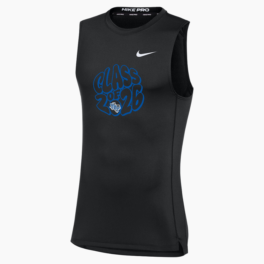 TRINITY SCHOOL OF TEXAS TITANS Nike Men's Pro Sleeveless Compression Top
