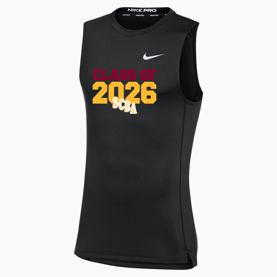 St. Charles Warriors Nike Men's Pro Sleeveless Compression Top