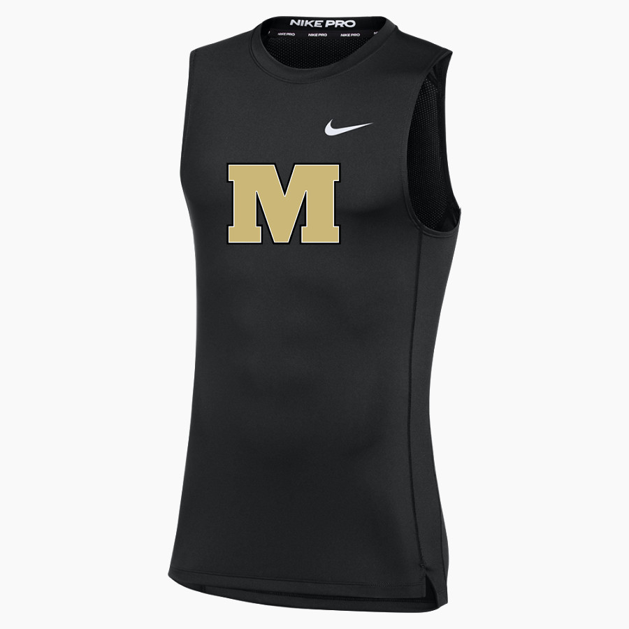 MCGREGOR HIGH SCHOOL BULLDOGS Nike Men's Pro Sleeveless Compression Top