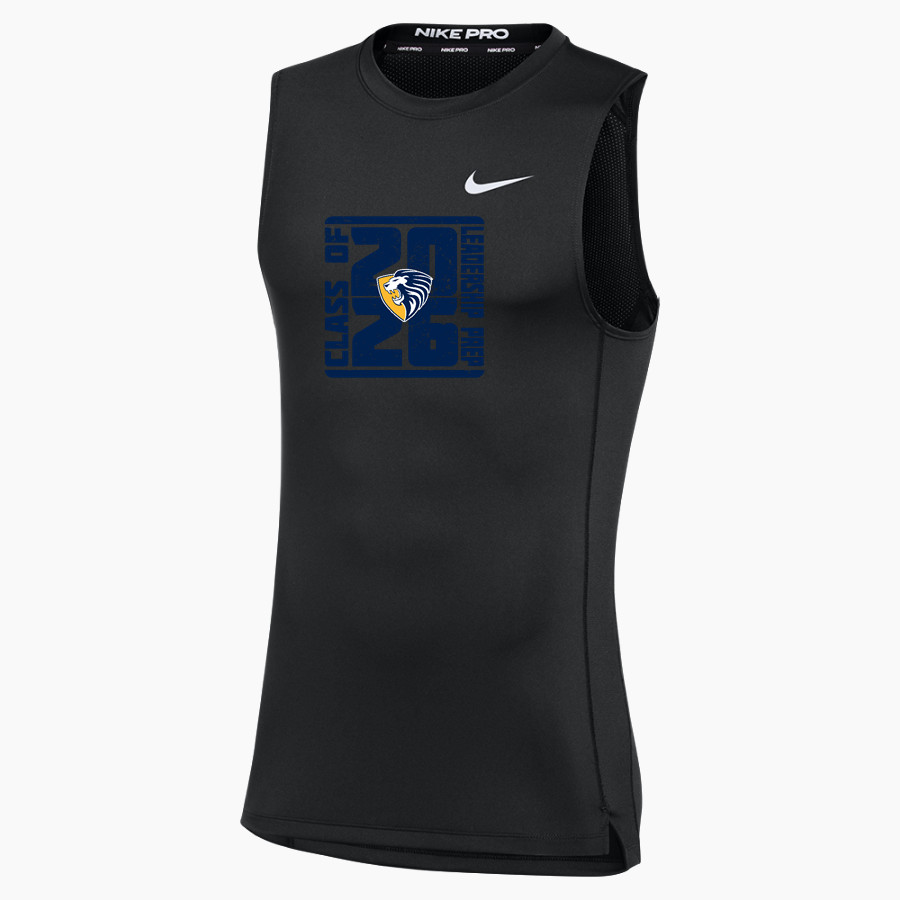 Leadership Prep Lions <span class="pdp-name-mascot">Leadership Prep School Lions</span> Nike Men's Pro Sleeveless Compression Top