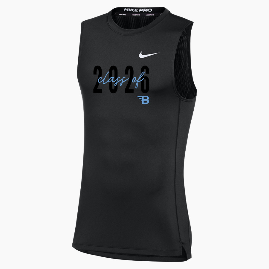 Sedalia Bombers Bombers <span class="pdp-name-mascot">Sedalia Bombers Bombers</span> Nike Men's Pro Sleeveless Compression Top