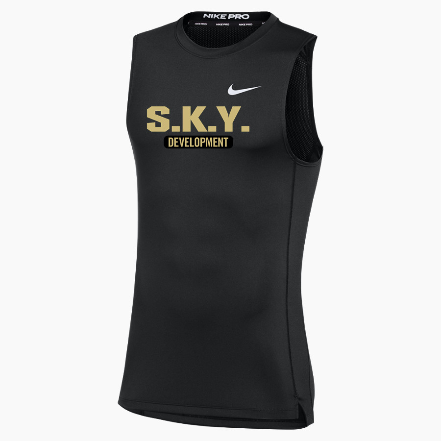 S.K.Y. Development Online Store <span class="pdp-name-mascot">S.k.y. Development</span> Nike Men's Pro Sleeveless Compression Top