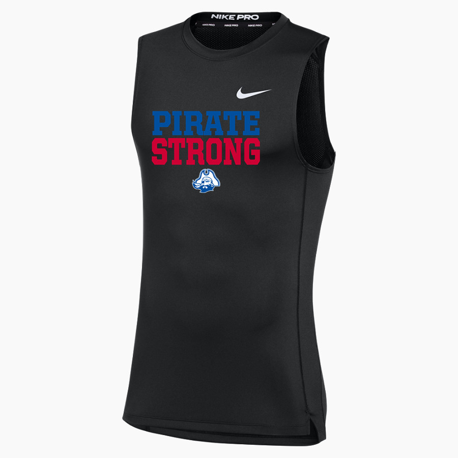 SAN LEANDRO HIGH SCHOOL PIRATES Nike Men's Pro Sleeveless Compression Top