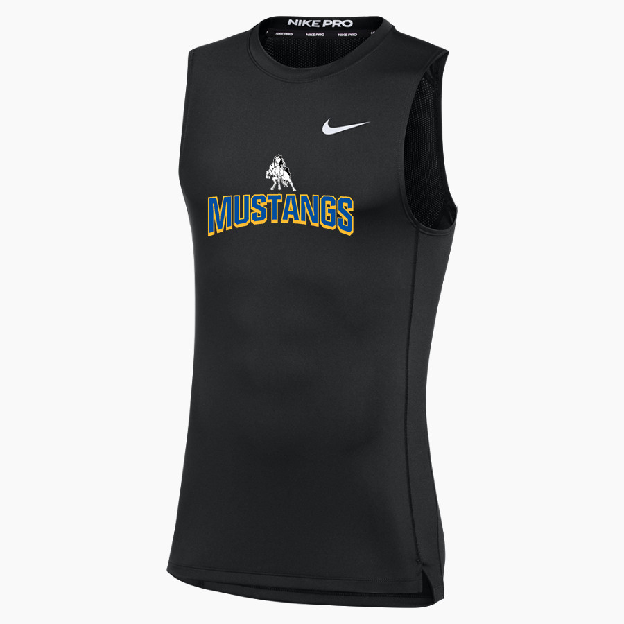 Greasewood Springs Community School Mustangs <span class="pdp-name-mascot">Greasewood Spring Community School Mustangs</span> Nike Men's Pro Sleeveless Compression Top