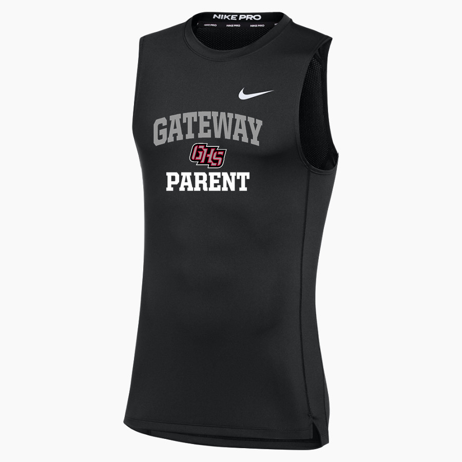 GATEWAY HIGH SCHOOL PANTHERS Nike Men's Pro Sleeveless Compression Top