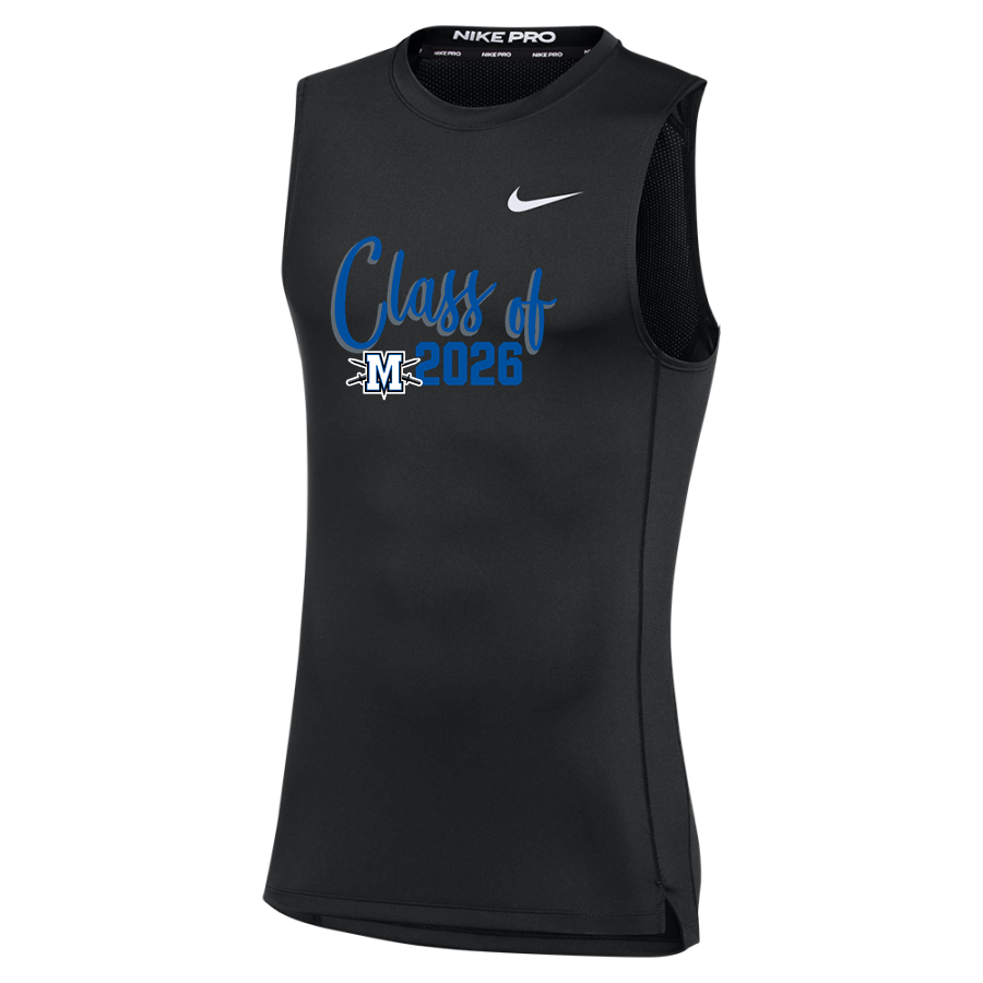 MCCALLUM HIGH SCHOOL KNIGHTS <span class="pdp-name-mascot">MCCALLUM KNIGHTS</span> Nike Men's Pro Sleeveless Compression Top
