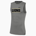 LEVERETTS CHAPEL HIGH SCHOOL LIONS <span class="pdp-name-mascot">LEVERETTS CHAPEL LIONS</span> Nike Men's Pro Sleeveless Compression Top Front Thumbnail