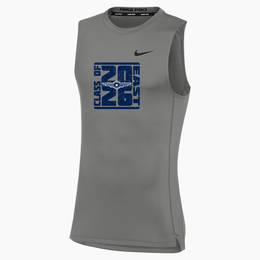 EAST HIGH SCHOOL ACES <span class="pdp-name-mascot">EAST ACES</span> Nike Men's Pro Sleeveless Compression Top