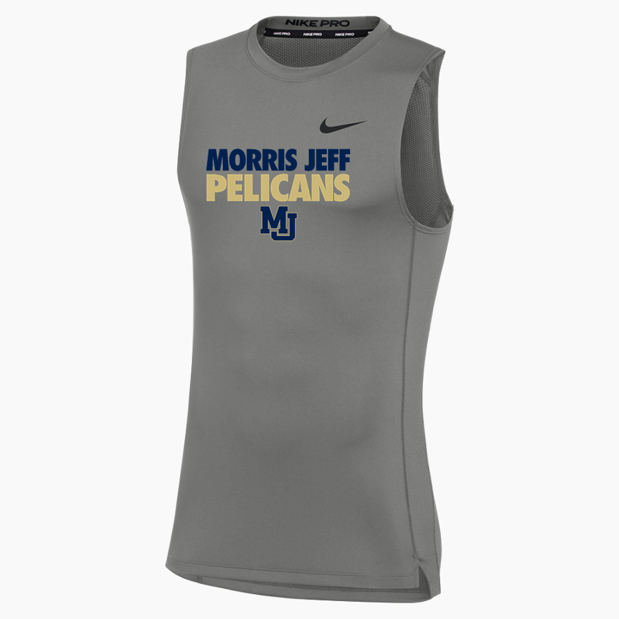 Morris Jeff Pelicans Nike Men's Pro Sleeveless Compression Top