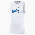 Aurora University Spartans Online Store <span class="pdp-name-mascot">Aurora Spartans</span> Nike Men's Pro Sleeveless Compression Top Front Thumbnail
