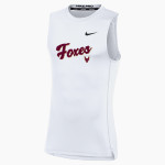 Omro School District Sideline Store <span class="pdp-name-mascot">OMRO FOXES</span> Nike Men's Pro Sleeveless Compression Top Front Thumbnail