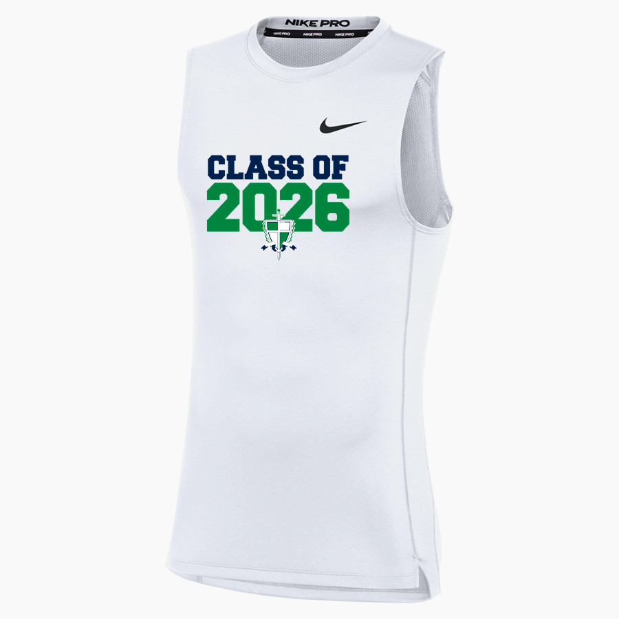 LOWELL CATHOLIC HIGH SCHOOL FIGHTIN CRUSADERS <span class="pdp-name-mascot">LOWELL FIGHTIN CRUSADERS</span> Nike Men's Pro Sleeveless Compression Top