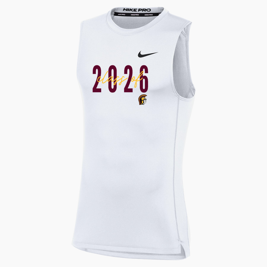 Duneland Trojans <span class="pdp-name-mascot">Duneland Trojans</span> Nike Men's Pro Sleeveless Compression Top