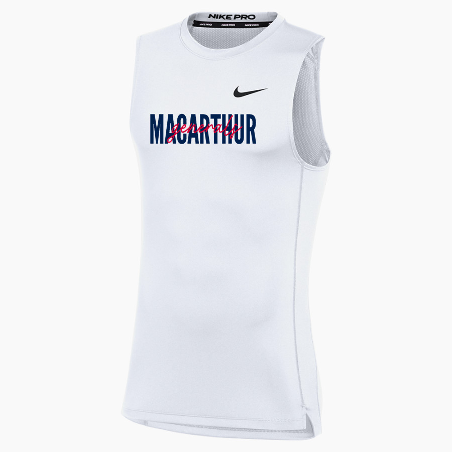 MacArthur Generals <span class="pdp-name-mascot">MACARTHUR HIGH SCHOOL Generals</span> Nike Men's Pro Sleeveless Compression Top