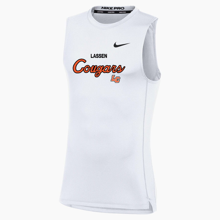 Lassen Community College Cougars <span class="pdp-name-mascot">Lassen Community College Cougars</span> Nike Men's Pro Sleeveless Compression Top