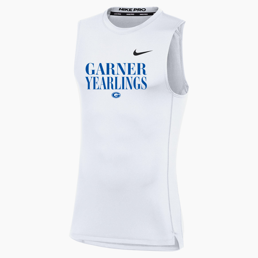 Garner Yearlings <span class="pdp-name-mascot">Garner Yearlings</span> Nike Men's Pro Sleeveless Compression Top