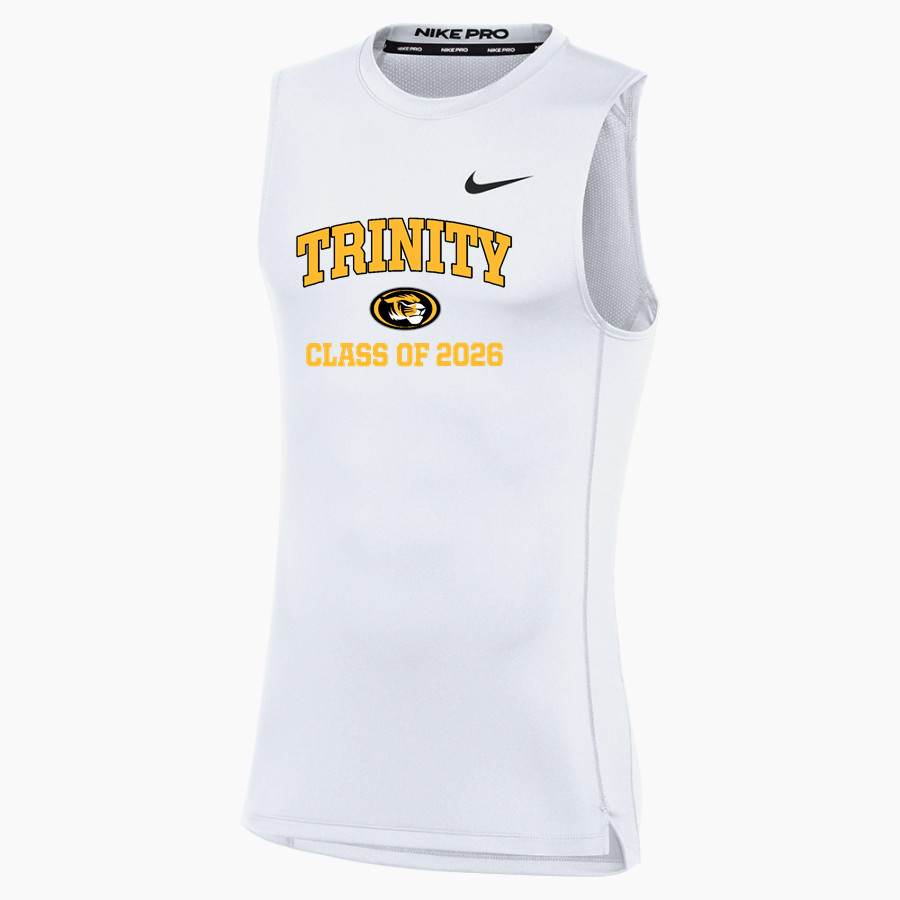 Trinity Tigers <span class="pdp-name-mascot">Trinity College of Florida Tigers</span> Nike Men's Pro Sleeveless Compression Top