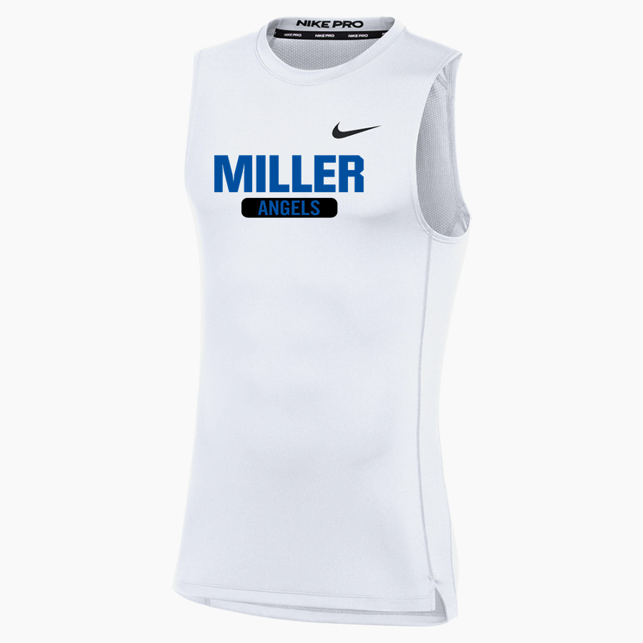 Miller Angels <span class="pdp-name-mascot">Miller Angels</span> Nike Men's Pro Sleeveless Compression Top