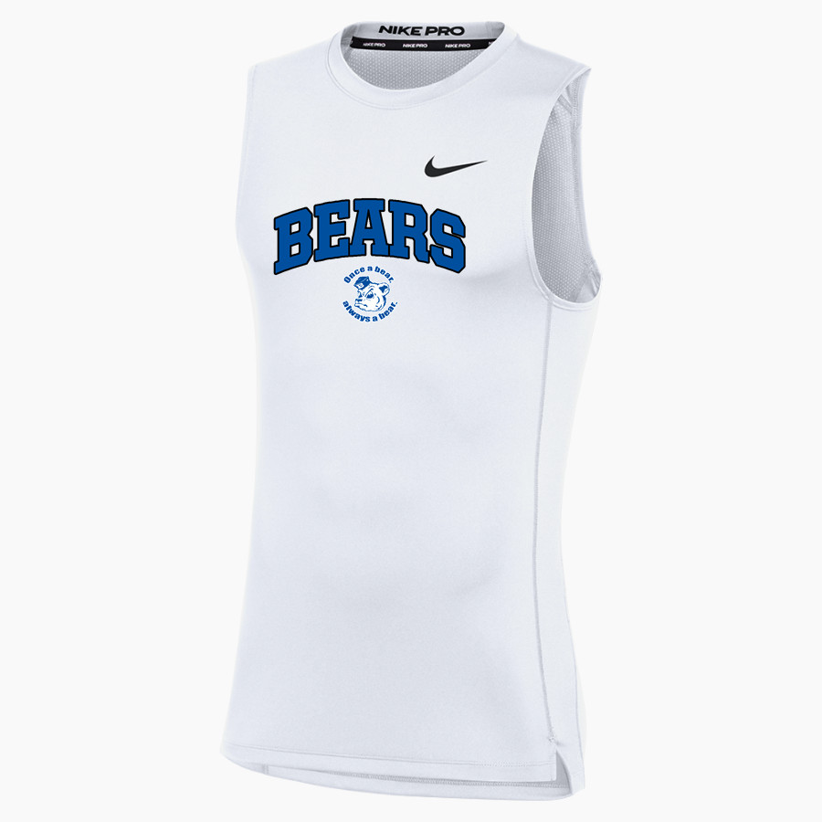 BOWIE HIGH SCHOOL BEARS <span class="pdp-name-mascot">BOWIE BEARS</span> Nike Men's Pro Sleeveless Compression Top