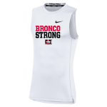 MUSTANG HIGH SCHOOL BRONCOS <span class="pdp-name-mascot">MUSTANG BRONCOS</span> Nike Men's Pro Sleeveless Compression Top Front Thumbnail