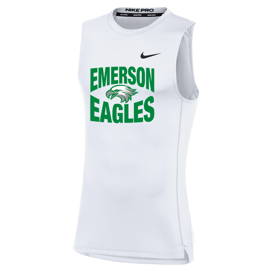 Emerson Eagles <span class="pdp-name-mascot">Emerson Eagles</span> Nike Men's Pro Sleeveless Compression Top