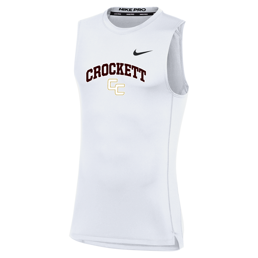 CROCKETT HIGH SCHOOL COUGARS <span class="pdp-name-mascot">CROCKETT COUGARS</span> Nike Men's Pro Sleeveless Compression Top