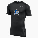 LAKEVIEW HIGH SCHOOL BULLDOGS <span class="pdp-name-mascot">LAKEVIEW BULLDOGS</span> Nike Men's Pro Short Sleeve Compression Top Front Thumbnail