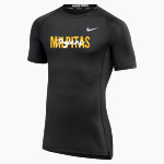 Milpitas Trojans Nike Men's Pro Short Sleeve Compression Top Front Thumbnail