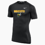 PREBLE HIGH SCHOOL HORNETS Nike Men's Pro Short Sleeve Compression Top Front Thumbnail