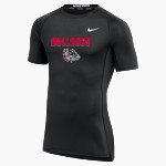 COLUMBUS GROVE HIGH SCHOOL BULLDOGS Nike Men's Pro Short Sleeve Compression Top Front Thumbnail