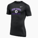 Deep Creek Hornets <span class="pdp-name-mascot">Deep Creek Hornets</span> Nike Men's Pro Short Sleeve Compression Top Front Thumbnail