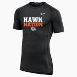 Riverton Hawks Nike Men's Pro Short Sleeve Compression Top Front Thumbnail