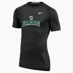 Rush Henrietta Falcons Soccer Club Nike Men's Pro Short Sleeve Compression Top Front Thumbnail